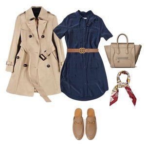 Equipment | Silk Navy Dress